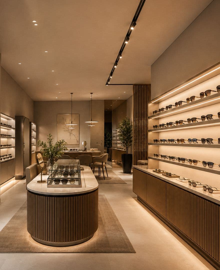 Examen de la vue en magasin La Maison Optical