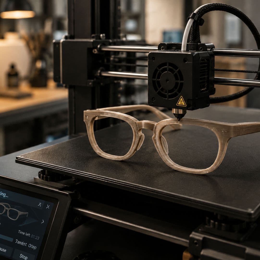 Impression 3D d’une monture de courtoisie